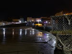 FZ026200 Lobster pods and Tenby harbour at night.jpg